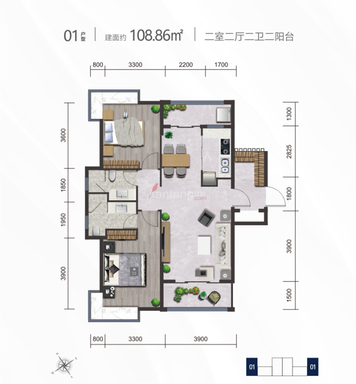 創(chuàng)新設(shè)計(jì)引領(lǐng)最新房型，提升生活品質(zhì)新境界