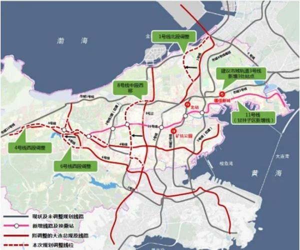 大連地鐵最新線(xiàn)路圖概覽與解析