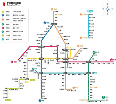 廣州交通圖最新概覽，城市流動脈絡的新篇章