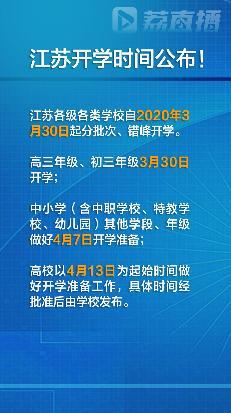 江蘇小學開學最新時間解析與通知